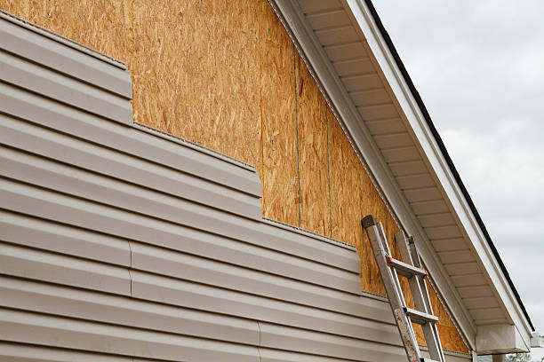 Professional Storm Damage Siding Repair technician working in Englewood, CO